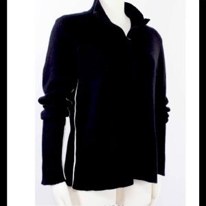 DEREK LAM 10C for Athleta DWELL CASHMERE MOCK NECK HALF ZIP SWEATER